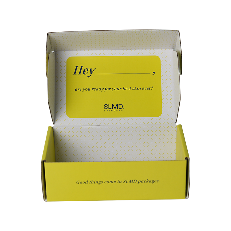Luxury corrugated paper mailing box